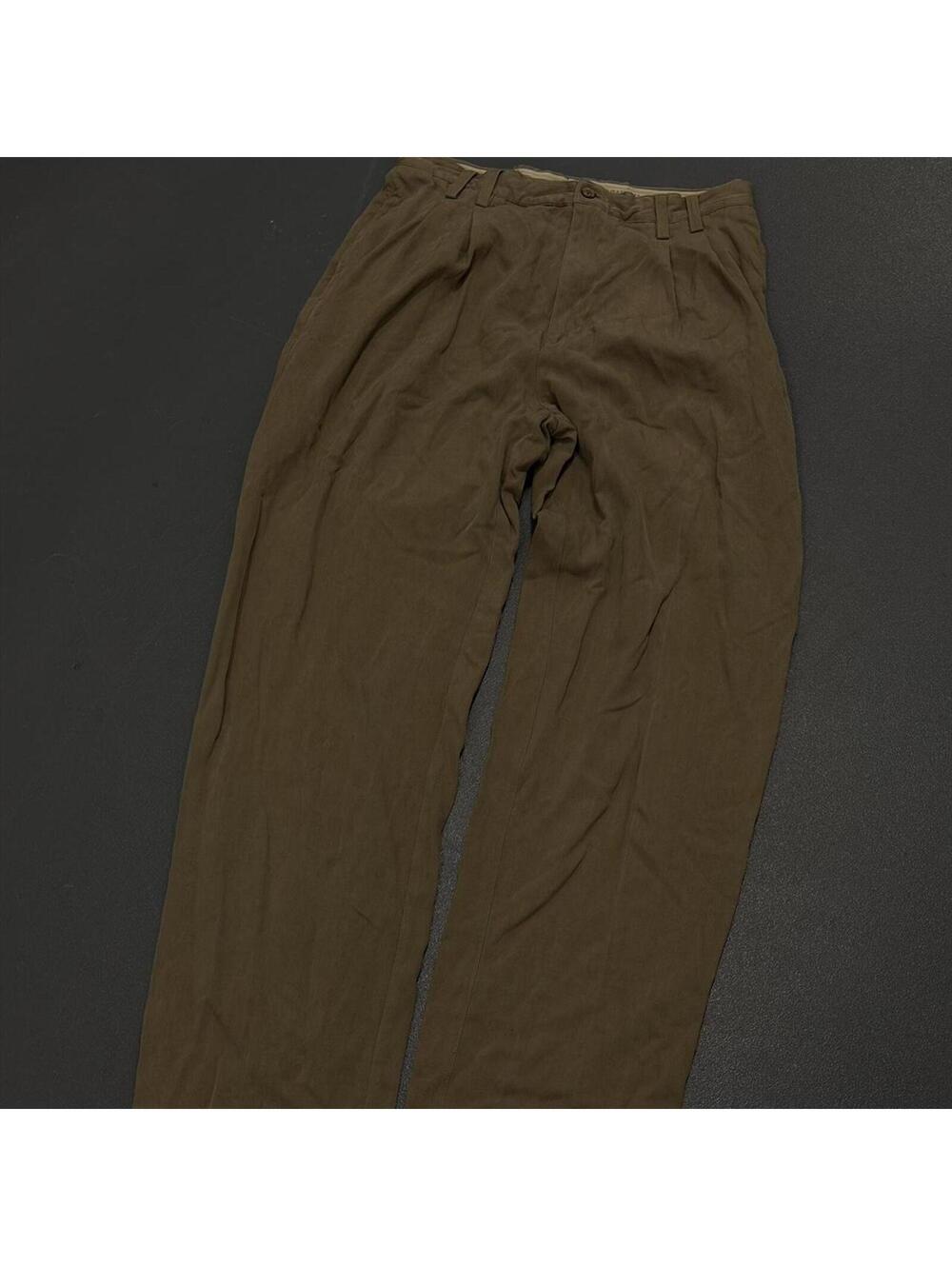 Tommy Bahama Men's Brown and Khaki Trousers